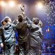 CLG hoist their trophy following their victory of TSM in Vegas, by Riot Games. Source